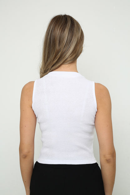 Mythologie™ Crop Bluz Halter Yaka